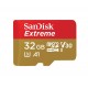 SanDisk Extreme memoria flash 32 GB MicroSDXC UHS-I Clase 10 - sdsqxaf-032g-gn6gn